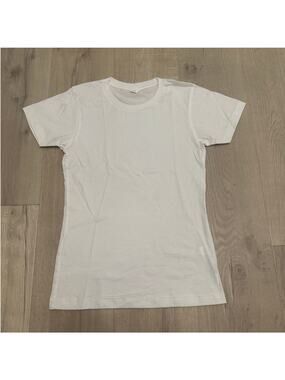 Royal Apparel Women's 100% Pima Cotton Short Sleeve Tee White Small